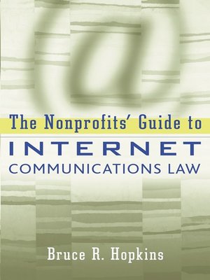 cover image of The Nonprofits' Guide to Internet Communications Law